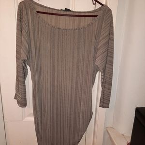 Armani Exchange slinky dress/shirt